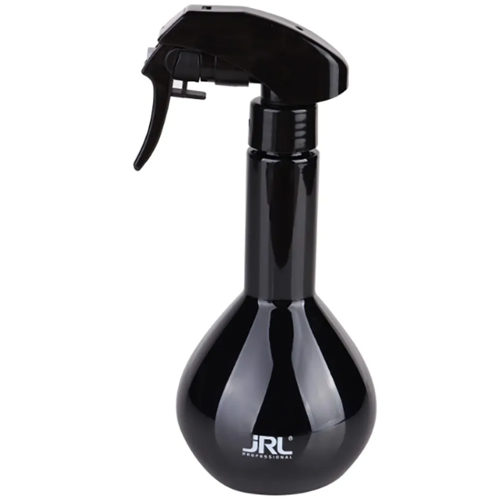 JRL Professional Salonausstattung^Sprühflasche Schwarz Rund