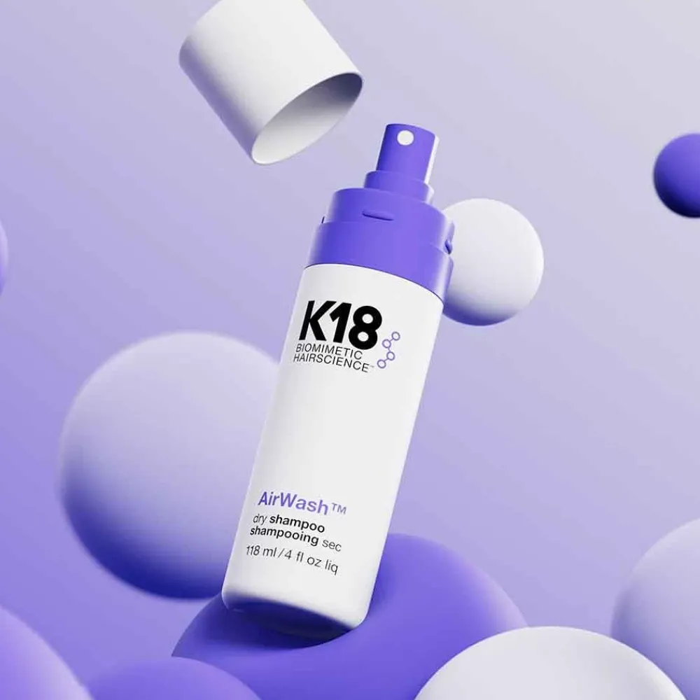 K18 Shampoo|AirWash Dry Shampoo 118 ml