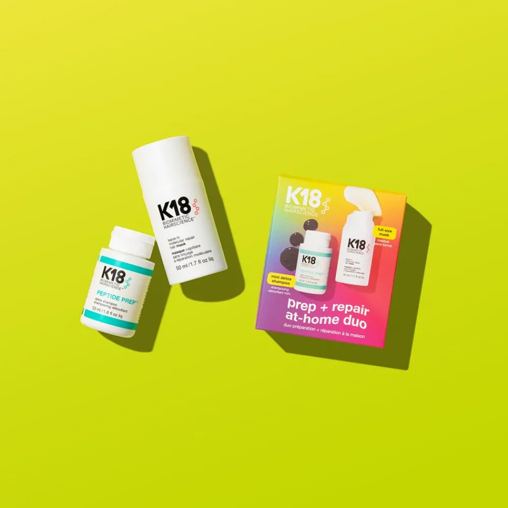 K18 Haarkur| Shampoo|Prep + Repair Reparatur-Set Duo