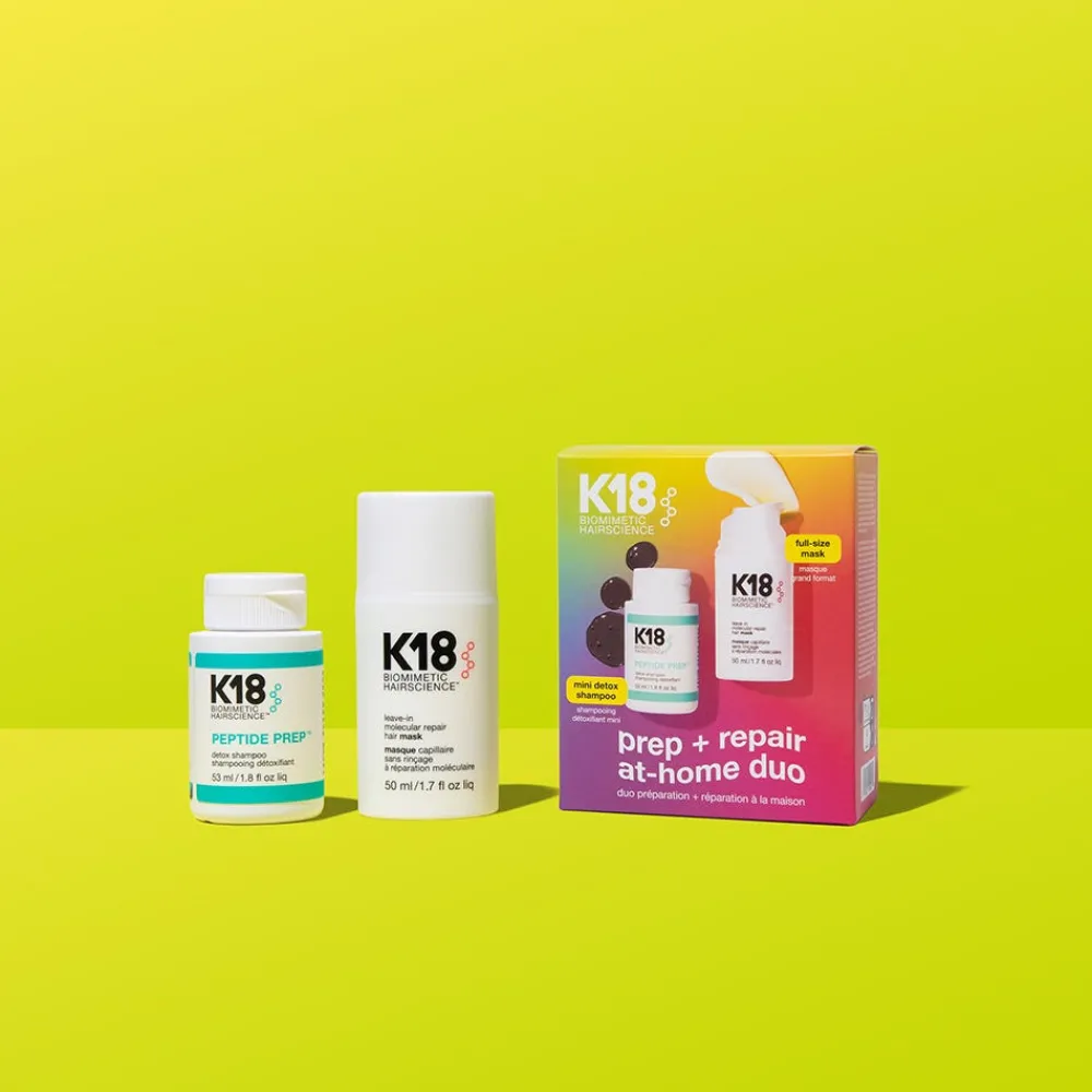 K18 Haarkur| Shampoo|Prep + Repair Reparatur-Set Duo