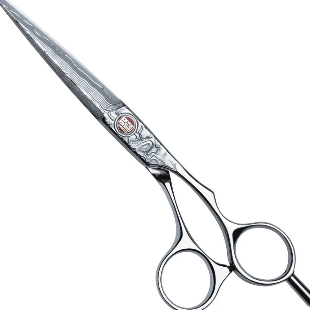 Damascus Haarschneideschere 6,5 Zoll Offset-Kasho Online