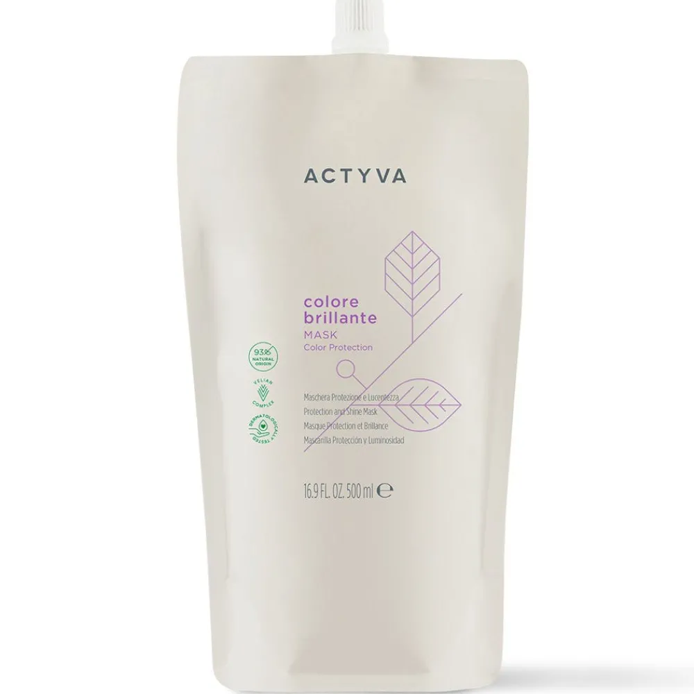 kemon Haarkur^Actyva Colore Brillante Mask Pouch 500 ml