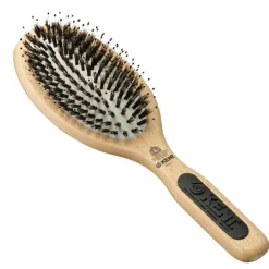 KENT Kämme & Bürsten|Bürste|Gummikissenbürste, Natural Shine, 11-reihig NS01