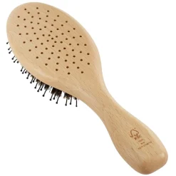 KENT Kämme & Bürsten|Bürste|Ovale Gummikissen-Haarbürste