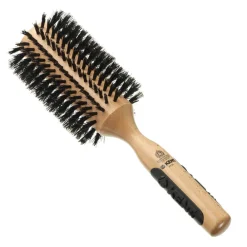 KENT Kämme & Bürsten|Bürste|Rundbürste, extra groß, Natural Shine, 18-reihig NS09