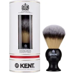 KENT Rasur|Synthetik Rasierpinsel Medium Schwarz