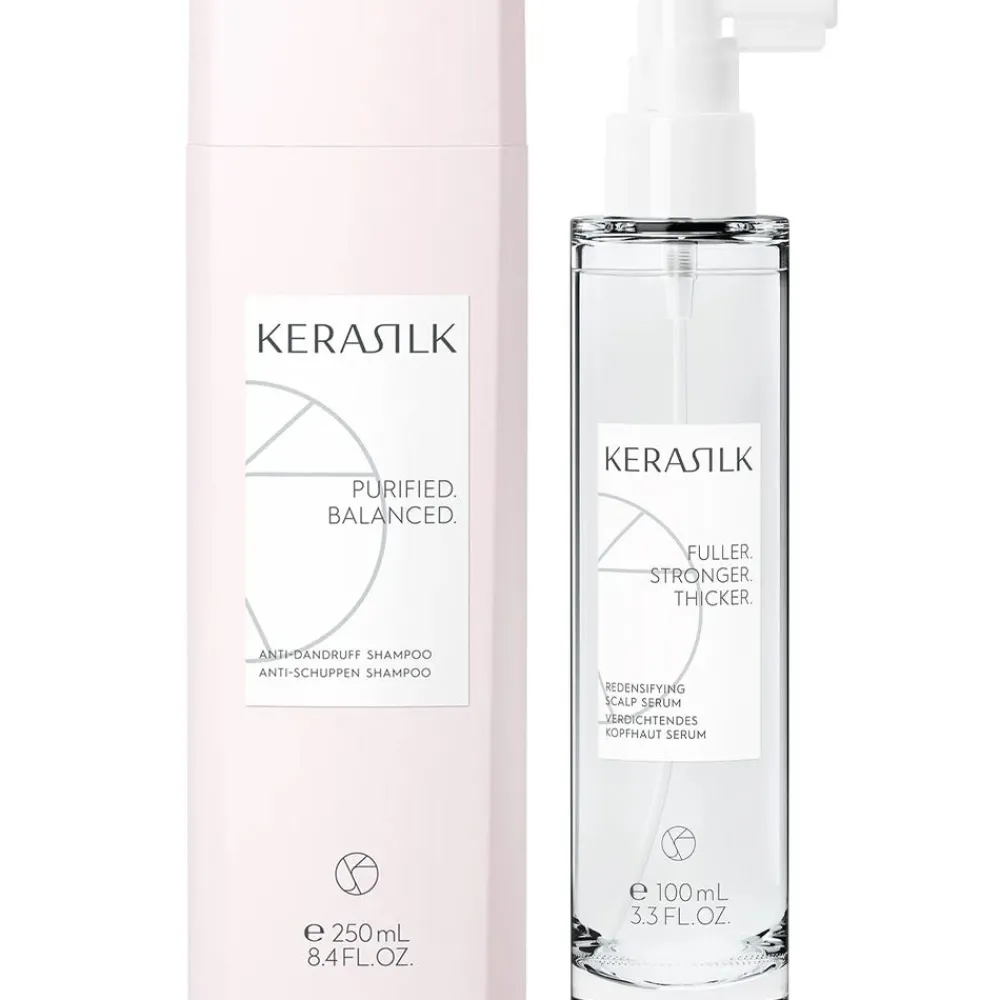Kerasilk Haarausfall|Haarverdichtung|Kopfhaut Pflege Set