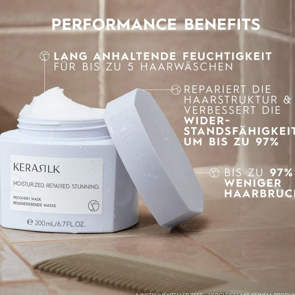 Kerasilk Hagel Nature| Haarkur|Regenerierende Maske 500 ml