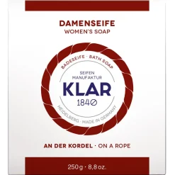 Klar's Damenbadeseife an der Kordel 250 g-Klar Seifen Clearance
