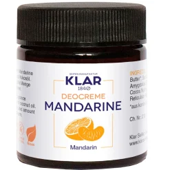 Klar's Deocreme Mandarine 30 ml-Klar Seifen Discount