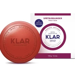 Klar Seifen Hagel Nature|Hand & Fuß|Klar's Spätburgunderseife 150 g