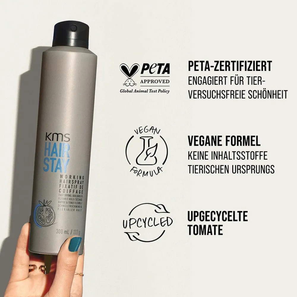 KMS Reisegrößen| Haarspray & Haarlack|HairStay Working Hairspray 75 ml