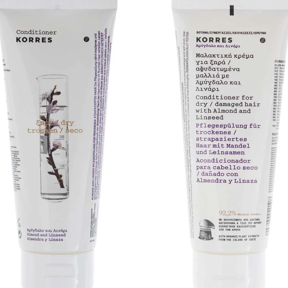 Korres Hagel Nature| Conditioner|Almond & Linseed Conditioner 200 ml