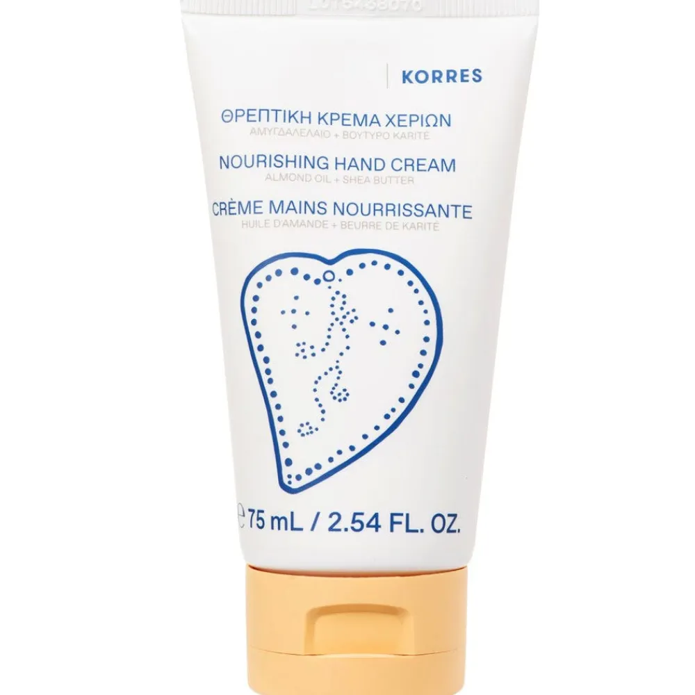 Korres Hand & Fuß|Almond Oil & Shea Butter Nährende Handcreme 75 ml