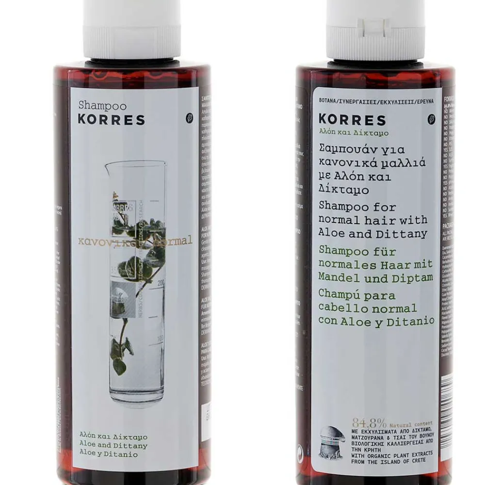 Korres Hagel Nature| Shampoo|Aloe & Dittany Shampoo 250 ml
