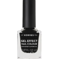 Gel-Effekt Nagellack Black 100 11 ml-Korres Discount
