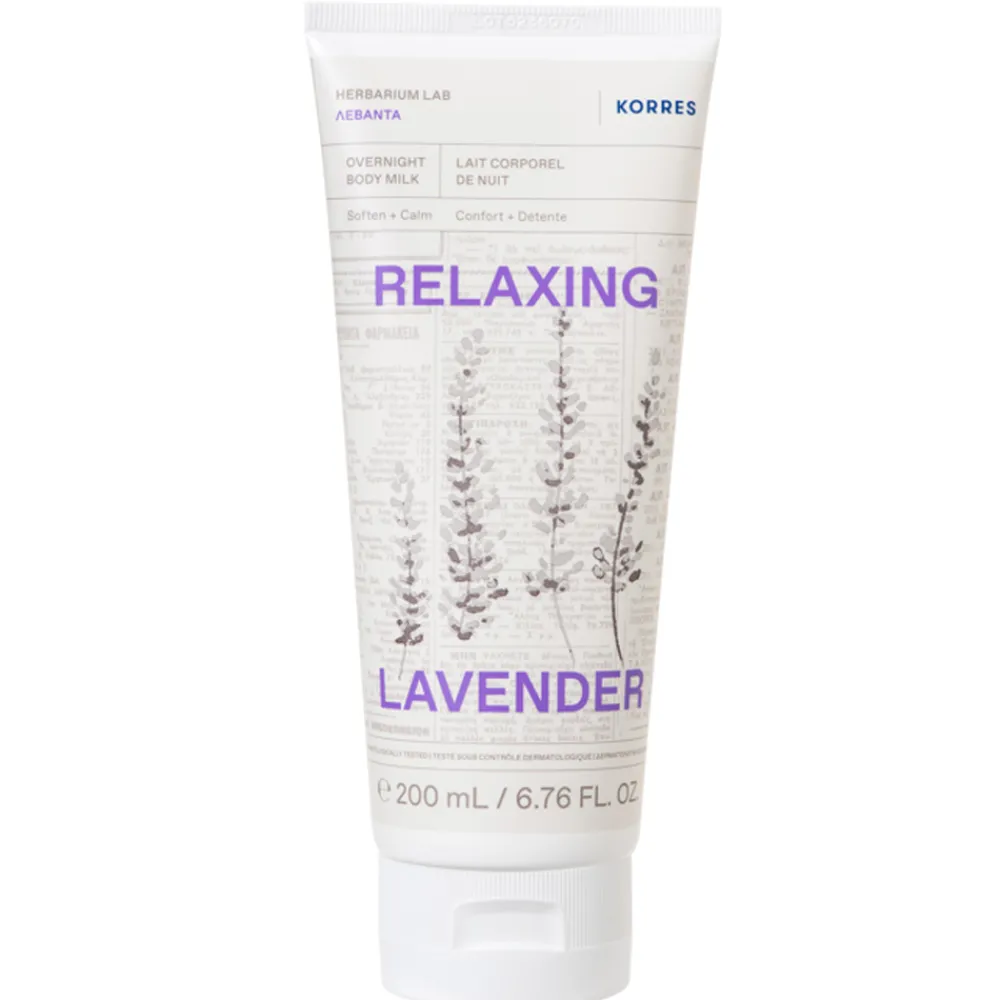 Korres Hagel Nature|Körper|RELAXING LAVENDER Körpermilch für die Nacht 200 ml