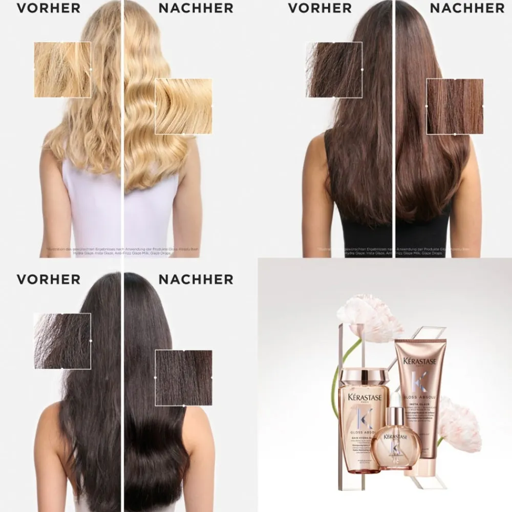 Kerastase Shampoo| Conditioner|Kérastase Gloss Absolu Bain Hydra-Glaze Shampoo 500 ml