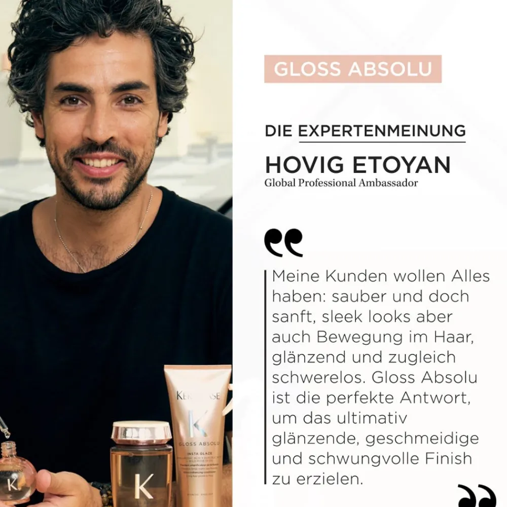 Kerastase Conditioner^Kérastase Gloss Absolu Fondant Insta Glaze Conditioner 75 ml