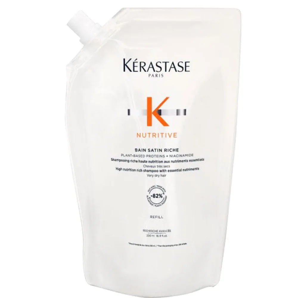 Kerastase Shampoo| Shampoo|Kérastase Nutritive Bain Satin Riche Refill Pouch 500 ml