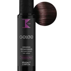 Gelée Hair Color 3.75 Dunkles Kastanienbraun Mahagoni 60 ml-K-time Hot