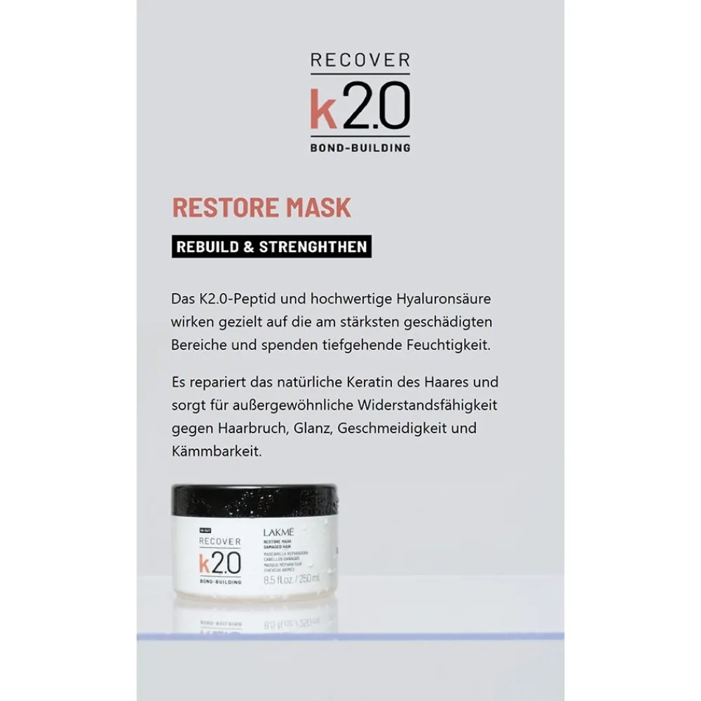 Lakme Haarkur^Lakmé K2.0 Recover Restore Mask 250 ml