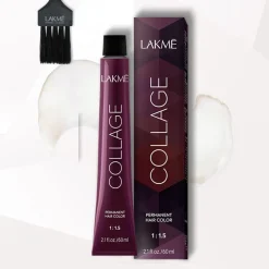 Lakmé Permanente Haarfarbe Collage 1/00 Schwarz Natur 60 ml-Lakme Online