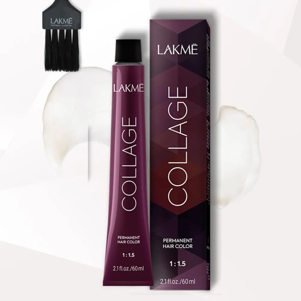Lakmé Permanente Haarfarbe Collage 1/00 Schwarz Natur 60 ml-Lakme Online