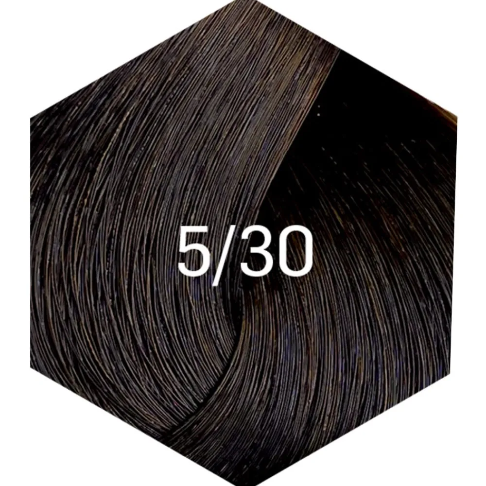 Lakme Haarfarbe|Lakmé Permanente Haarfarbe Collage 5/30 Hellbraun Gold 60 ml