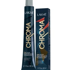 Lakmé Permanente Haarfarbe CHROMA 1/00 Schwarz 60 ml-Lakme Sale