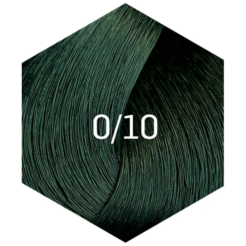 Lakme Haarfarbe|Lakmé Permanente Haarfarbe Collage MixTones 0/10 Grün 60 ml