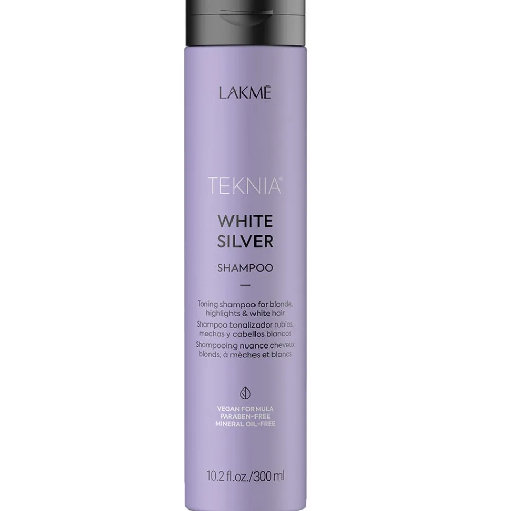 Lakmé TEKNIA White Silver Shampoo 300 ml-Lakme Outlet