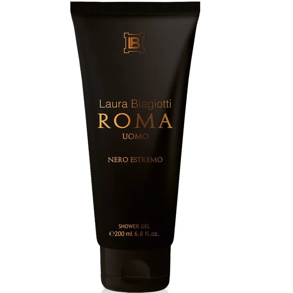 Laura Biagiotti Hautpflege|Körper^Roma Uomo Nero Estremo Showergel 200 ml