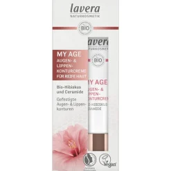 Lavera Hagel Nature|Gesicht|Augen- & Lippenkonturcreme 15 ml
