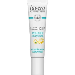 Basis Sensitiv Antifalten Augencreme Q10 15 ml-Lavera New