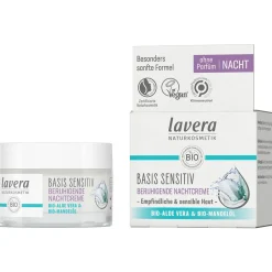 Basis Sensitiv Beruhigende Nachtcreme 50 ml-Lavera