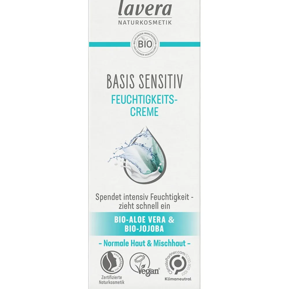 Lavera Hagel Nature|Gesicht|Basis Sensitiv Feuchtigkeitscreme 50 ml