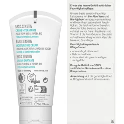 Lavera Hagel Nature|Gesicht|Basis Sensitiv Feuchtigkeitscreme 50 ml