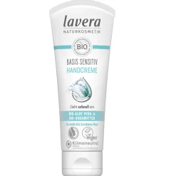 Lavera Hagel Nature|Hand & Fuß^Basis Sensitiv Intensive Pflege Handcreme 75 ml