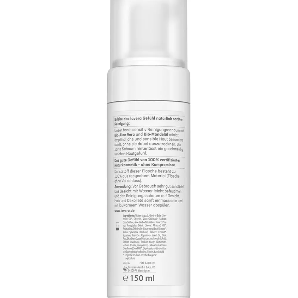 Basis Sensitiv Reinigungsschaum 150 ml-Lavera New