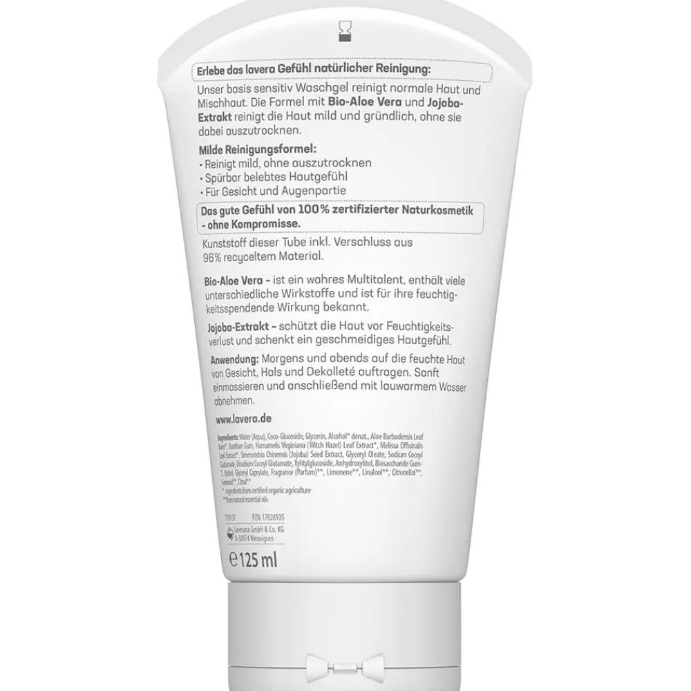 Lavera Hagel Nature|Gesicht^Basis Sensitiv Waschgel 125 ml