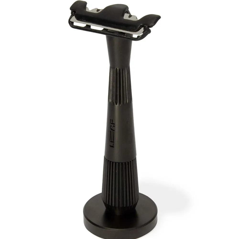 Leaf Shave Haarentfernung|Twig Razor Stand Black
