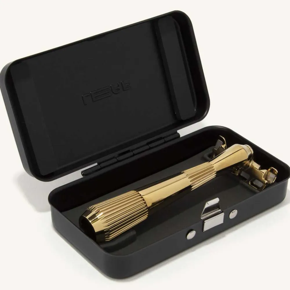 Leaf Shave Haarentfernung|Twig Travel Case Black