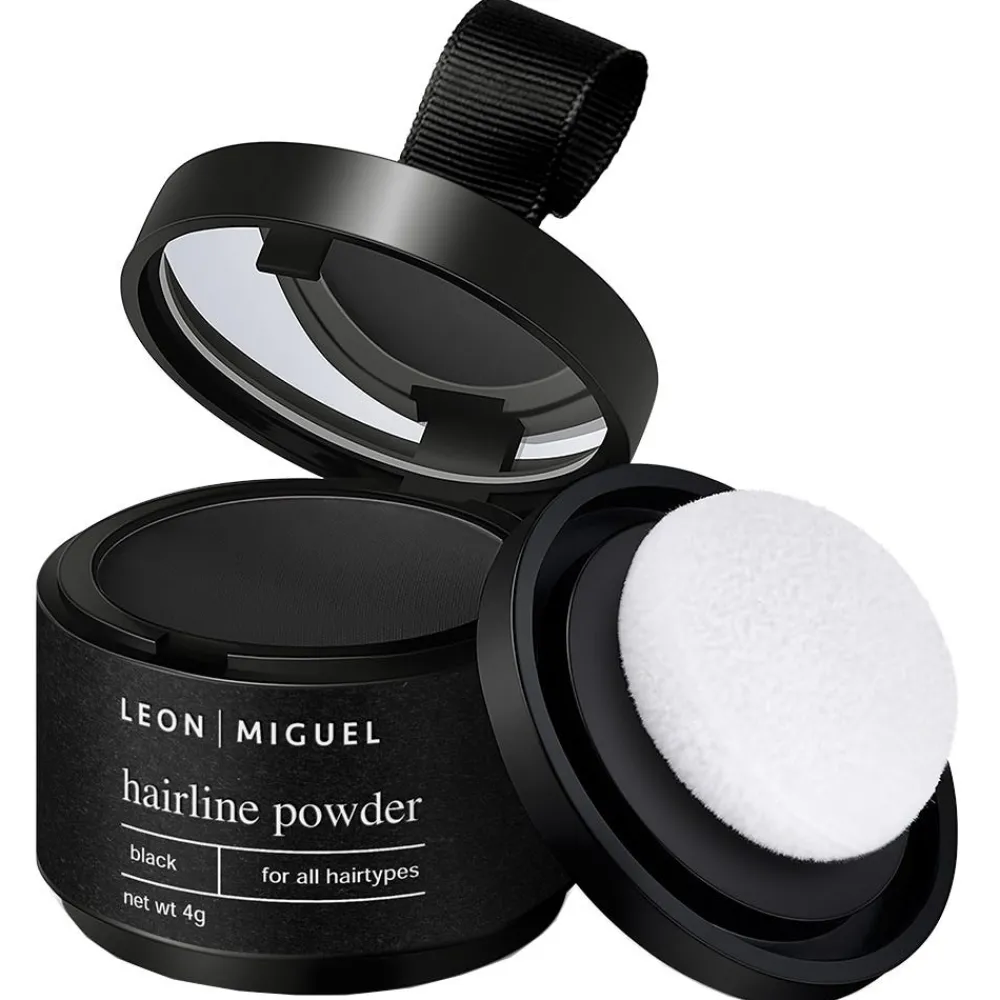 Leon Miguel Haarverdichtung|Hair Line Powder schwarz 4 g