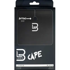 Level3 Frisierumhänge^Cape Black Professioneller Haarschneideumhang