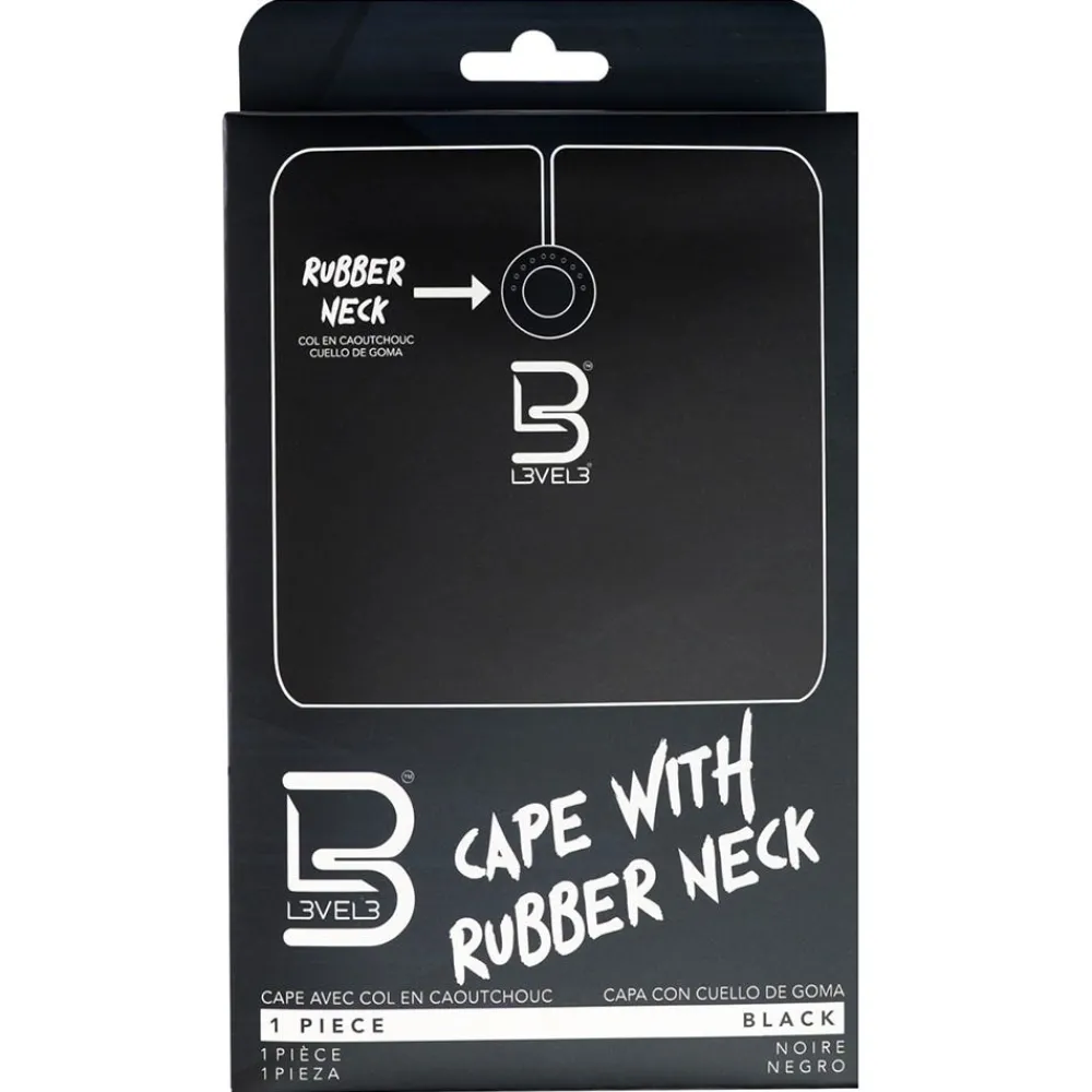 Cape with Rubber Neck Black-Level3 Clearance