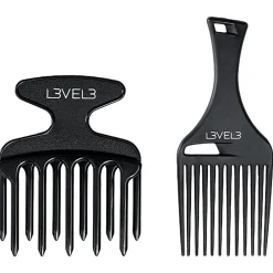 Level3 Kämme & Bürsten|Kämme|Hair Pick Comb Set 2-teiliges Kammset
