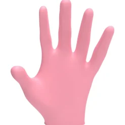 Nitrile Gloves Large Pearl Pink-Level3 Hot