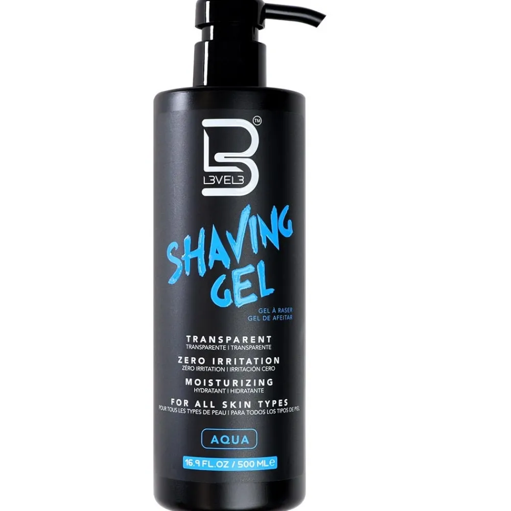 Shaving Gel Aqua 500 ml-Level3 Outlet