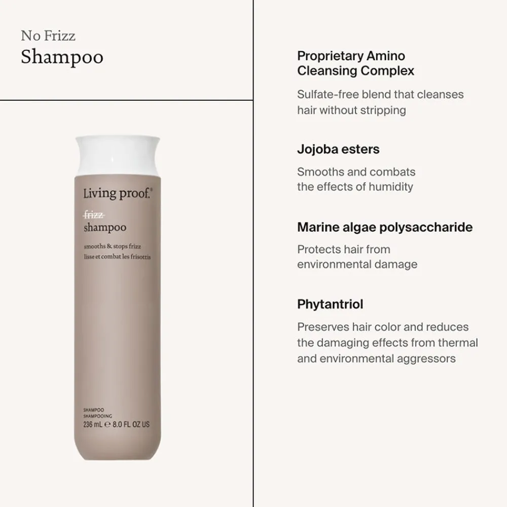No Frizz Shampoo 60 ml-Living Proof Sale